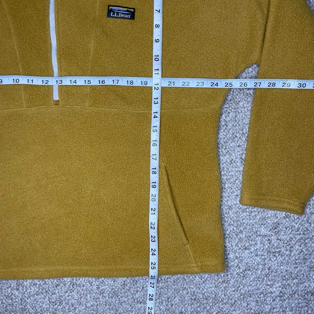 L. L. Bean fleece 1/2 zip pullover - Picture 8 of 11